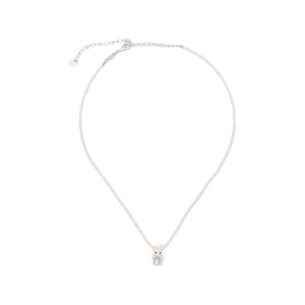 Yvmin Silver Necklaces Women